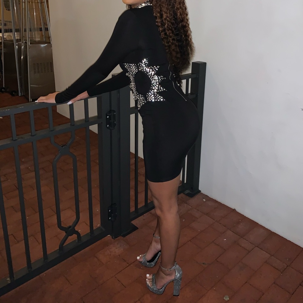 Fashionnova rhinestone dress